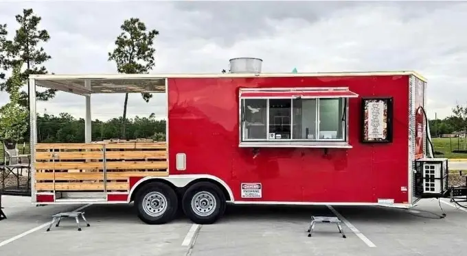 2024 Food truck/trailer 22' w/porch