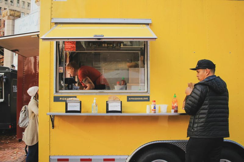 8.5 x 16 Concession Trailer with Serving Window